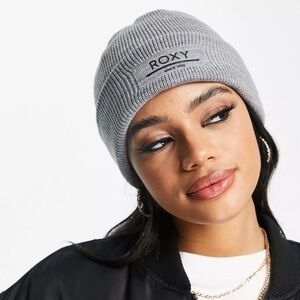 Roxy Folker beanie in‎ grey Women's Harper-Cuff Beanie one size